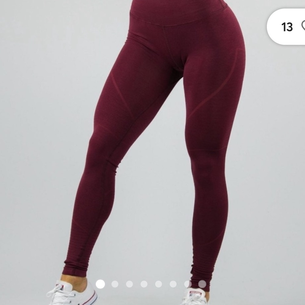 Alphalete OG Revival Leggings - Garnet Red